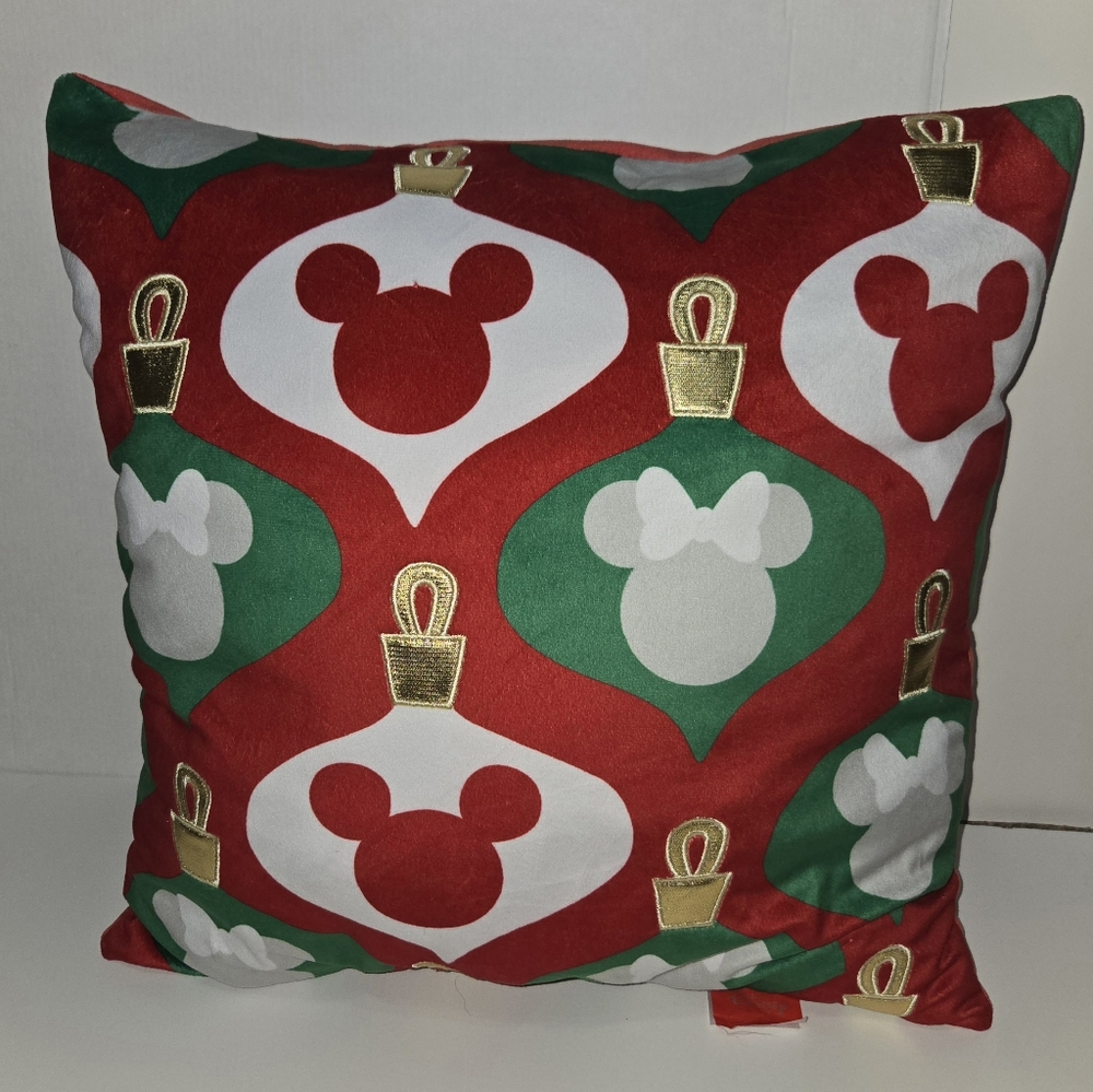 Disney Holiday Pillow